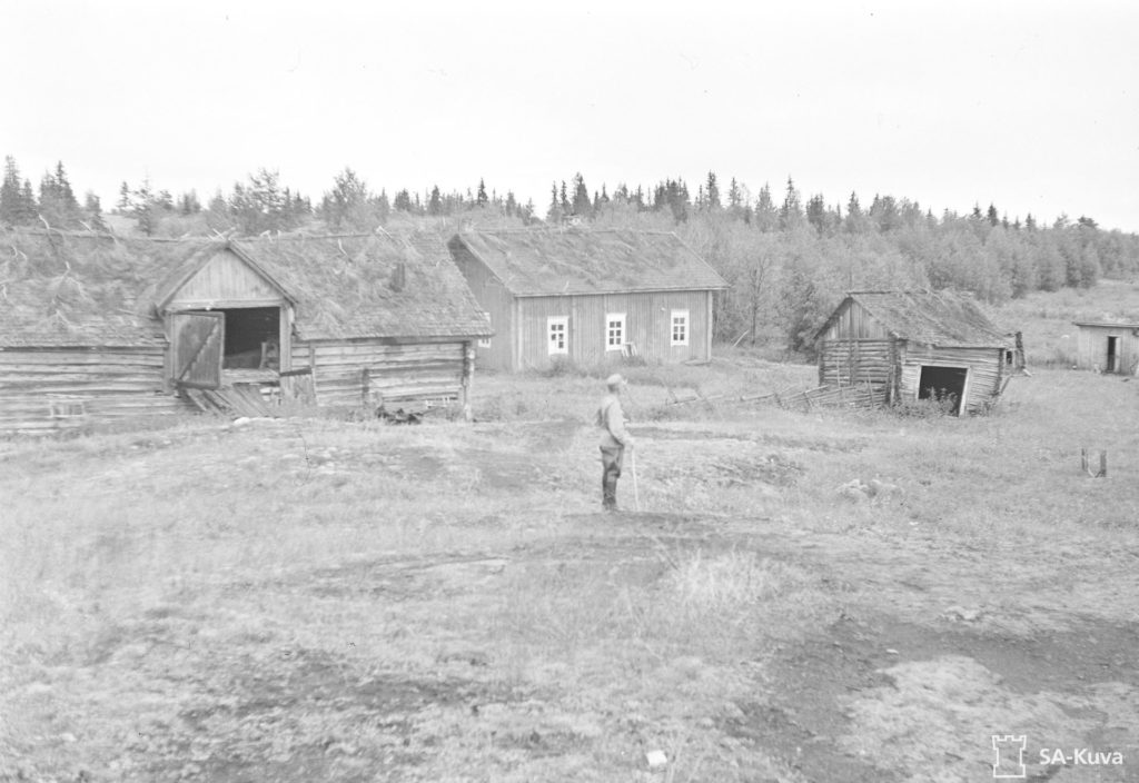 Kalastaja Kukon talo Heinäsenmaalla .